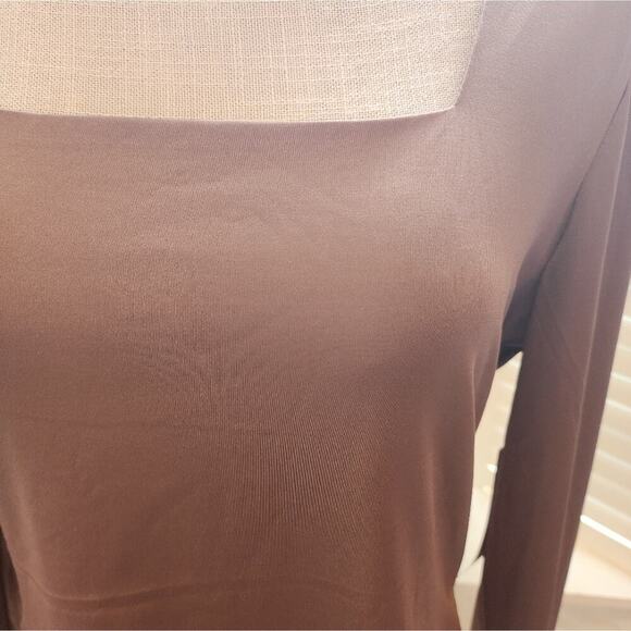 MADDEN NYC BROWN NEW BLOUSE SIZE 2XL - Picture 3 of 6
